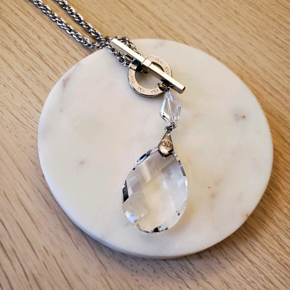 Caroline Neron necklace Swarovski pendant